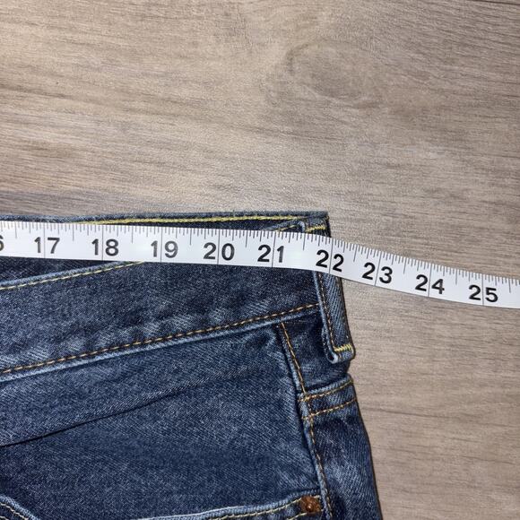 Levi Strauss 550 Big Mens 44X 29 Red Tab Denim Jeans Dark Blue - Picture 6 of 9